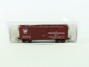 N Scale Atlas Trainman #50001924 PRR Pennsylvania 40' Double Door Box Car #65145