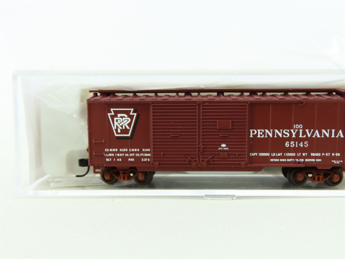 N Scale Atlas Trainman #50001924 PRR Pennsylvania 40&#39; Double Door Box Car #65145