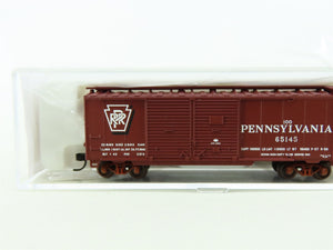 N Scale Atlas Trainman #50001924 PRR Pennsylvania 40' Double Door Box Car #65145