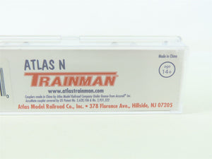 N Scale Atlas Trainman #50001924 PRR Pennsylvania 40' Double Door Box Car #65145