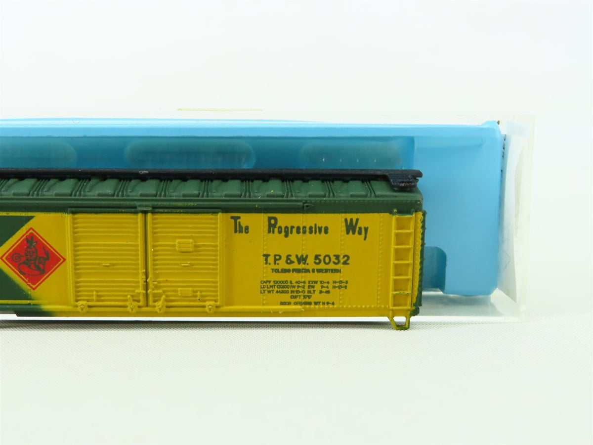 N Scale Atlas #2288 TP&amp;W The Progressive Way 40&#39; Double Door Box Car #5032