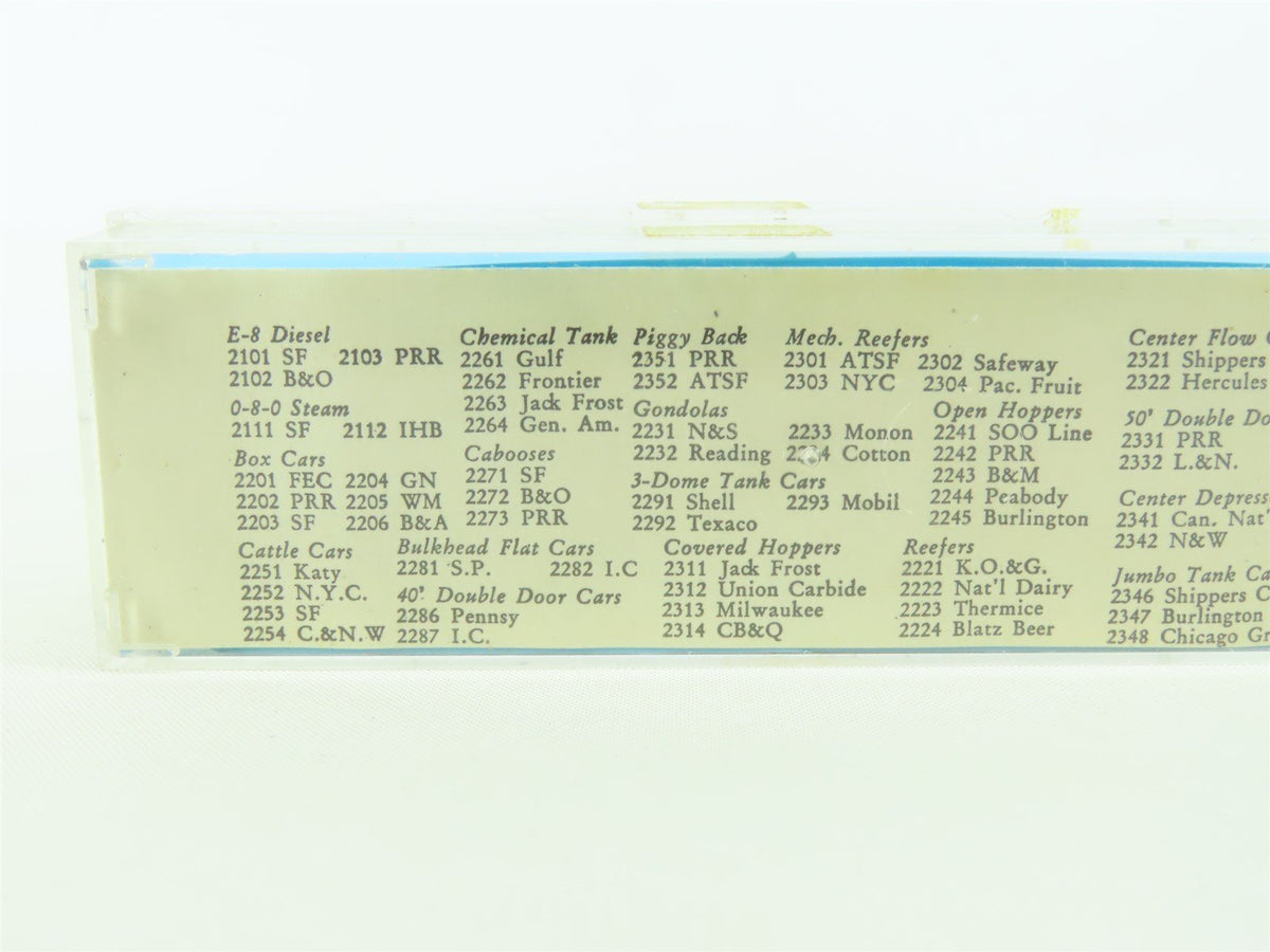 N Scale Atlas #2288 TP&amp;W The Progressive Way 40&#39; Double Door Box Car #5032