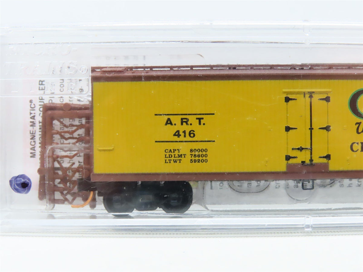 N Scale Micro-Trains MTL 04900230 ART Crazy Water Crystals 40&#39; Wood Reefer #416