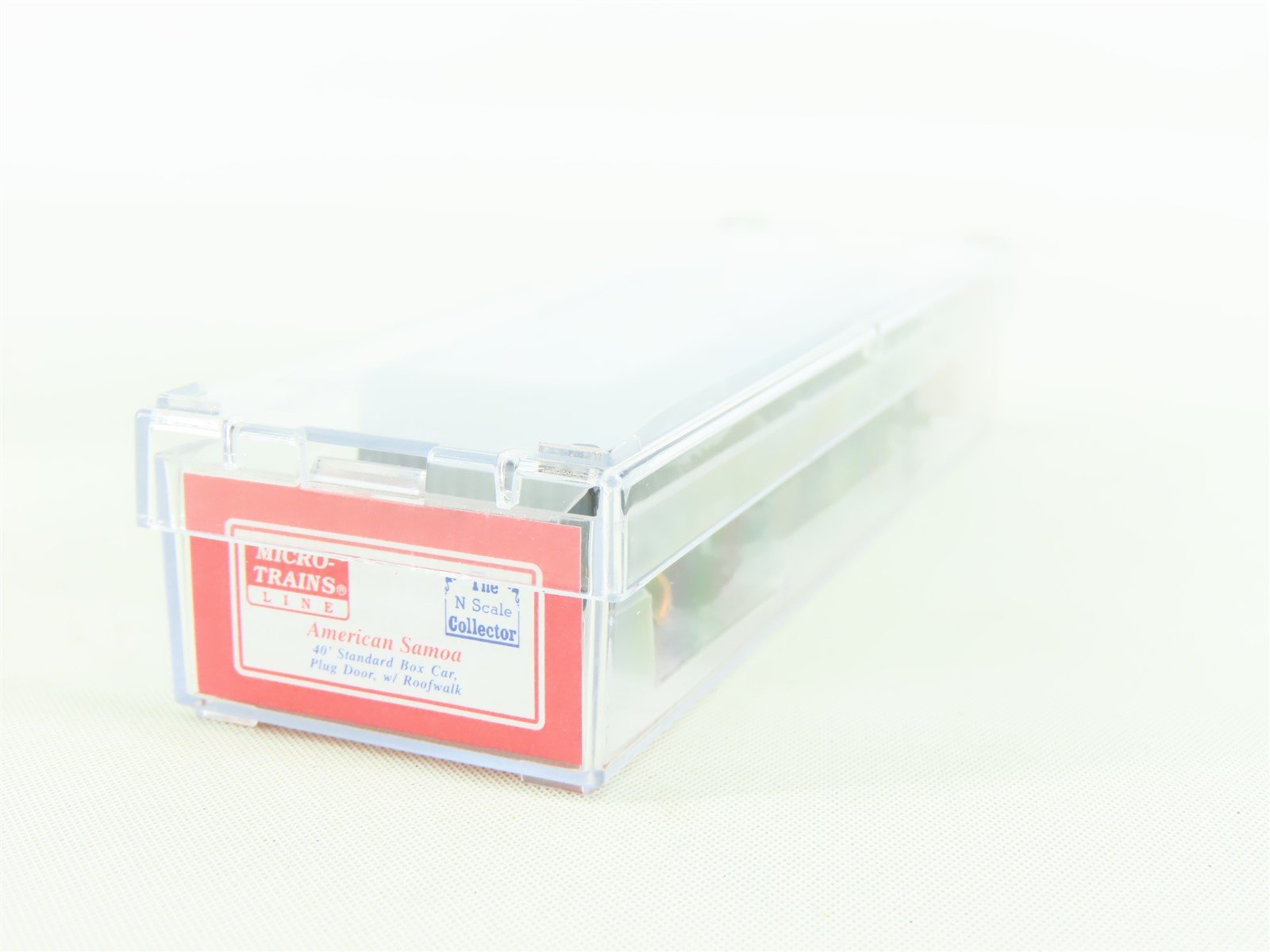 N Micro-Trains NSC MTL 07-02 Special Run AS American Samoa 40' Box Car #1900