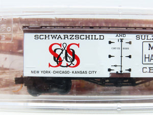 N Micro-Trains MTL Meat Packers 05800150 CBTCO Schwarzchild Reefer #2025 Car #7