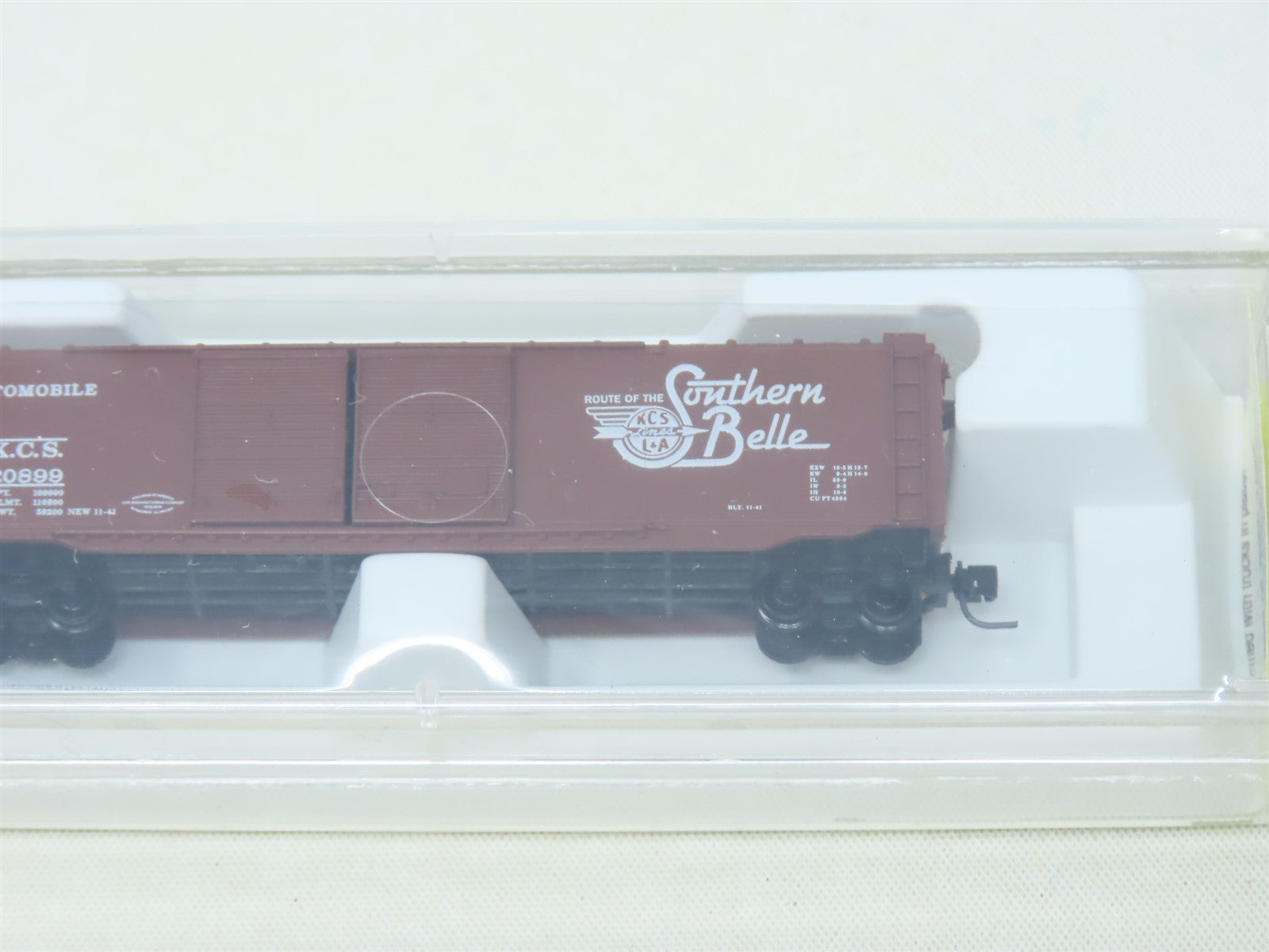 Z Scale Micro-Trains MTL 13717-2 KCS 