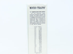 Z Scale Micro-Trains MTL Kadee 13713-2 MILW Milwaukee 50' Boxcar #13252