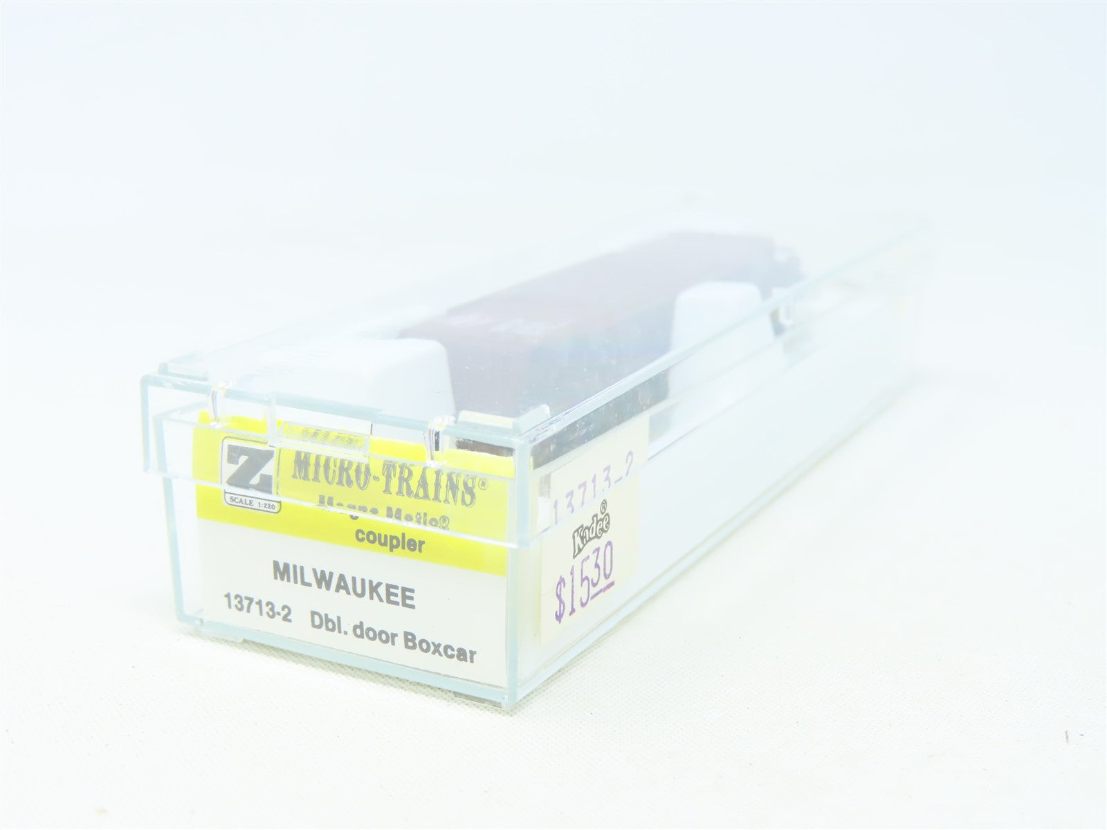 Z Scale Micro-Trains MTL Kadee 13713-2 MILW Milwaukee 50' Boxcar #13252