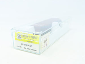 Z Scale Micro-Trains MTL Kadee 13713-2 MILW Milwaukee 50' Boxcar #13252