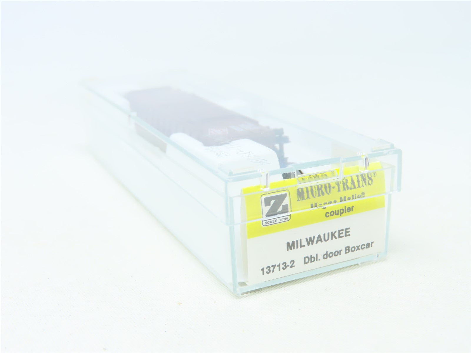 Z Scale Micro-Trains MTL Kadee 13713-2 MILW Milwaukee 50' Boxcar #13252