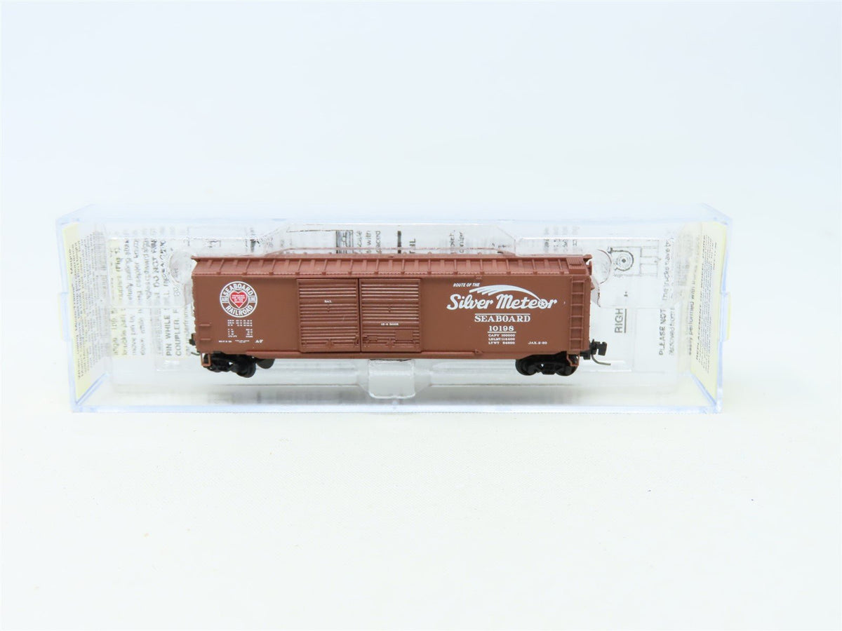 Z Scale Micro-Trains MTL 506 00 100 SAL Seaboard &quot;Silver Meteor&quot; Boxcar #10198