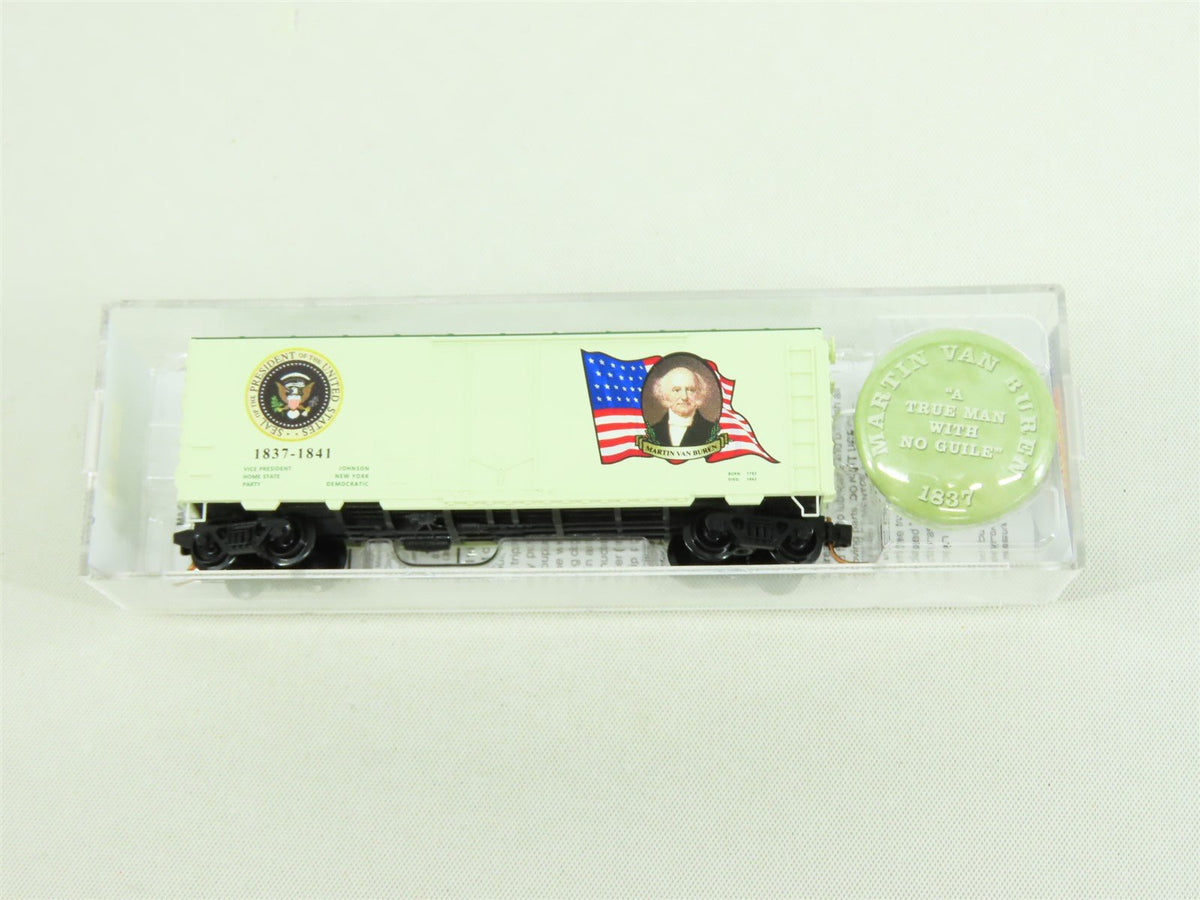 N Scale Micro-Trains MTL #07400108 40&#39; Presidential Box Car - Martin Van Buren