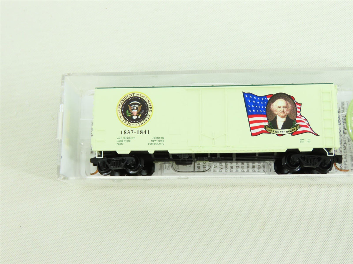 N Scale Micro-Trains MTL #07400108 40&#39; Presidential Box Car - Martin Van Buren
