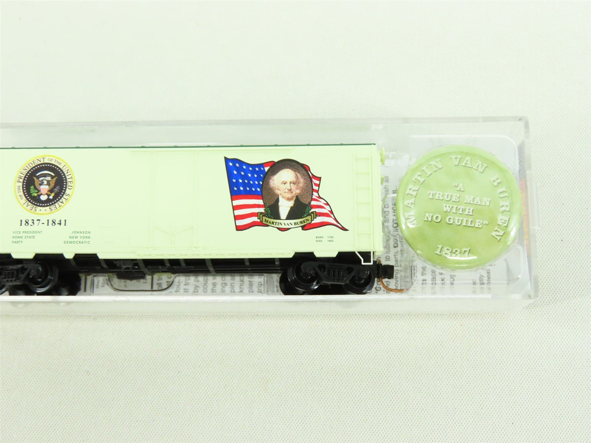 N Scale Micro-Trains MTL #07400108 40&#39; Presidential Box Car - Martin Van Buren