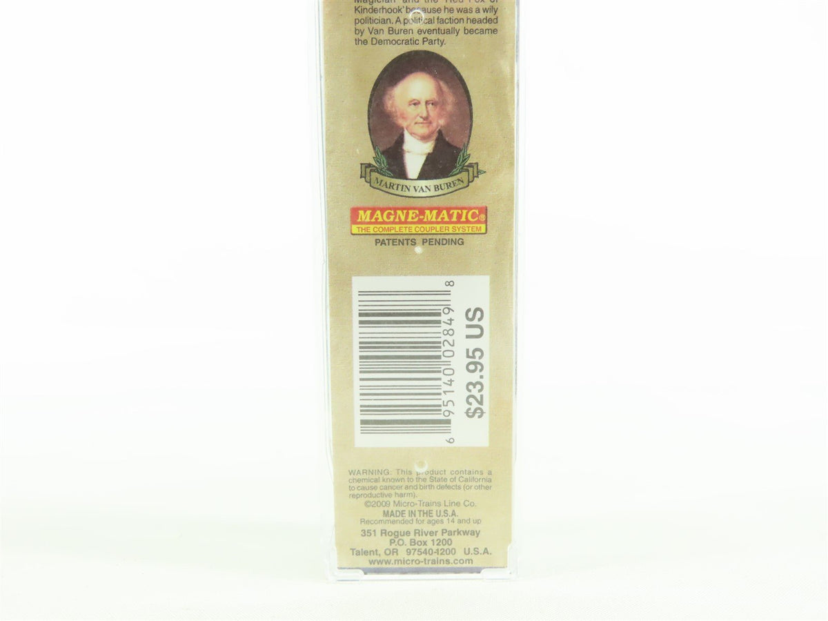 N Scale Micro-Trains MTL #07400108 40&#39; Presidential Box Car - Martin Van Buren