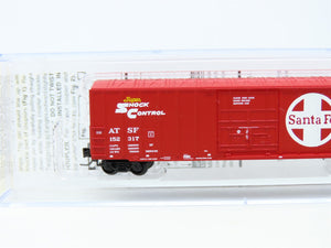 Z Micro-Trains MTL 511 00 021 ATSF 50' Super Shock Control 50' Box Car #152317