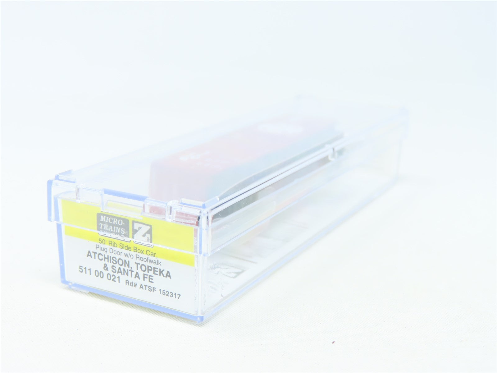 Z Micro-Trains MTL 511 00 021 ATSF 50' Super Shock Control 50' Box Car #152317