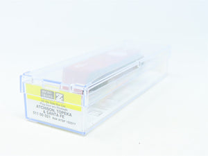 Z Micro-Trains MTL 511 00 021 ATSF 50' Super Shock Control 50' Box Car #152317