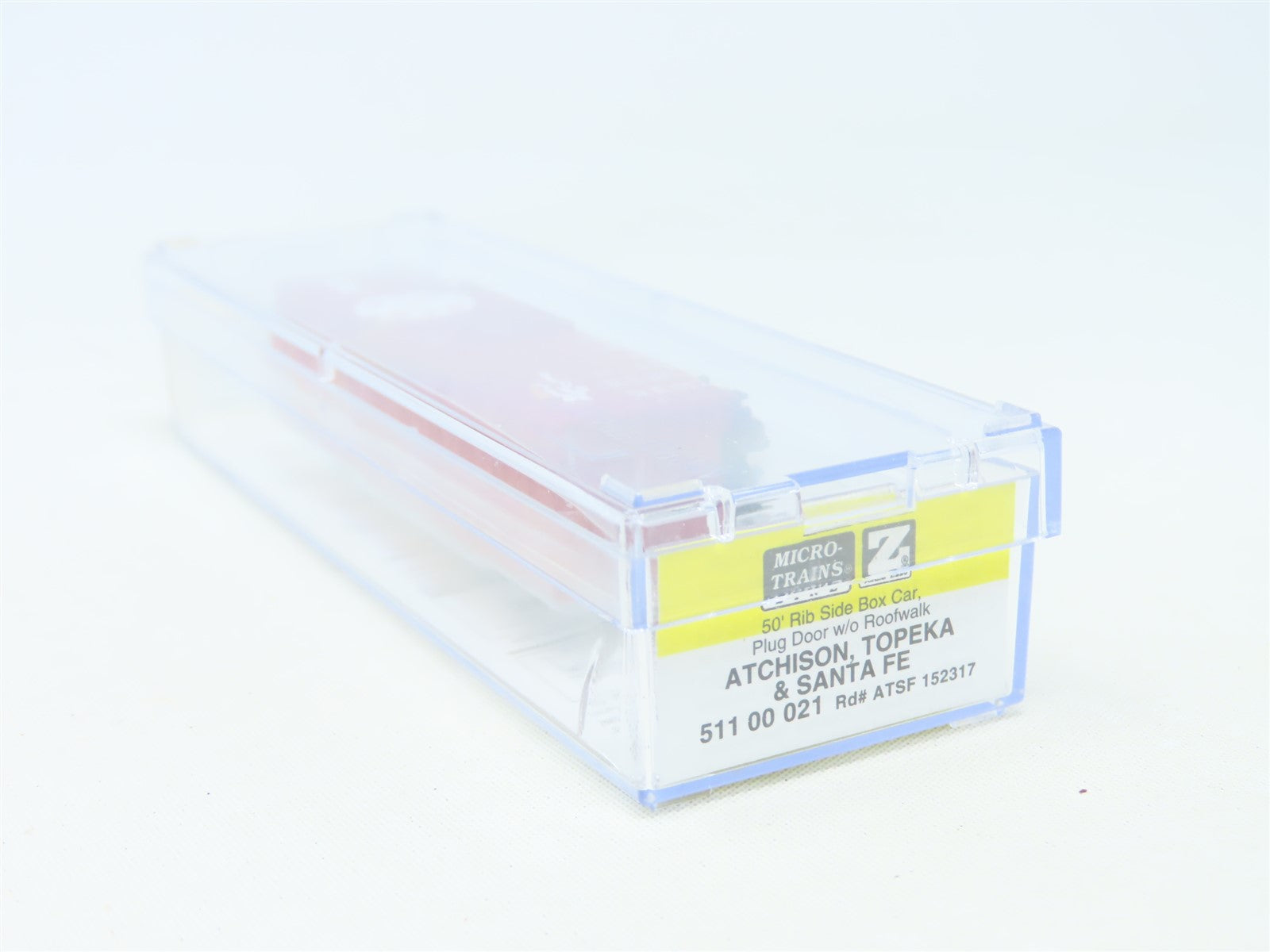 Z Micro-Trains MTL 511 00 021 ATSF 50' Super Shock Control 50' Box Car #152317