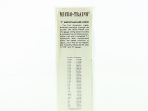 Z Scale Micro-Trains MTL Kadee 14201-2 RBOX Rail Box 50' Box Car #17700