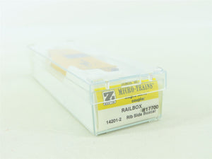 Z Scale Micro-Trains MTL Kadee 14201-2 RBOX Rail Box 50' Box Car #17700