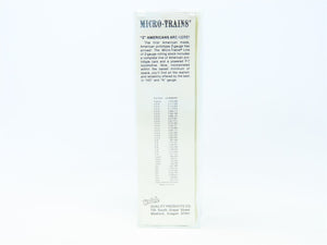 Z Scale Micro-Trains MTL Kadee 14201-2 RBOX Rail Box 50' Box Car #17834