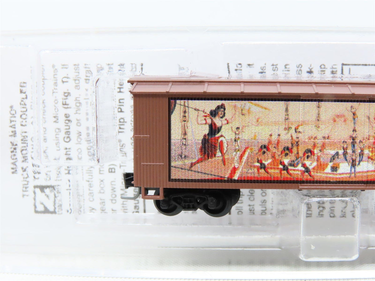 Z Scale Micro-Trains MTL 515 00 604 Ringling Brothers... Billboard Box Car #4