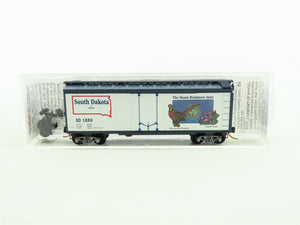 N Scale Micro-Trains MTL #21371 SD South Dakota State Car 40' Box Car #1889