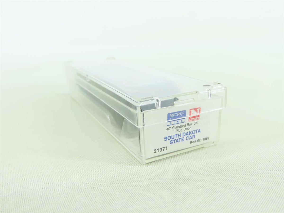 N Scale Micro-Trains MTL #21371 SD South Dakota State Car 40&#39; Box Car #1889