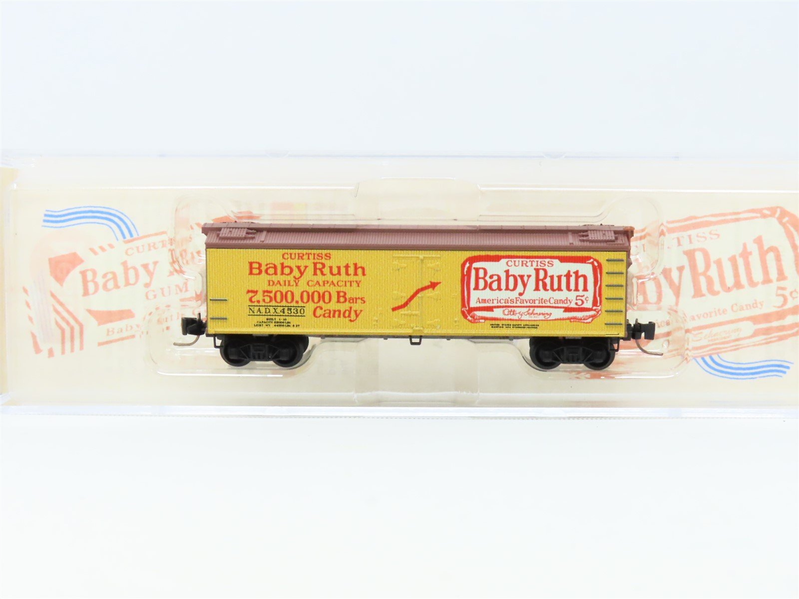 Z Scale Micro-Trains MTL 518 00 370 NADX Nestle Baby Ruth Box Car #4530