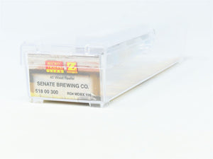 Z Scale Micro-Trains MTL 518 00 300 MDBX Senate Brewing Co. Box Car #100