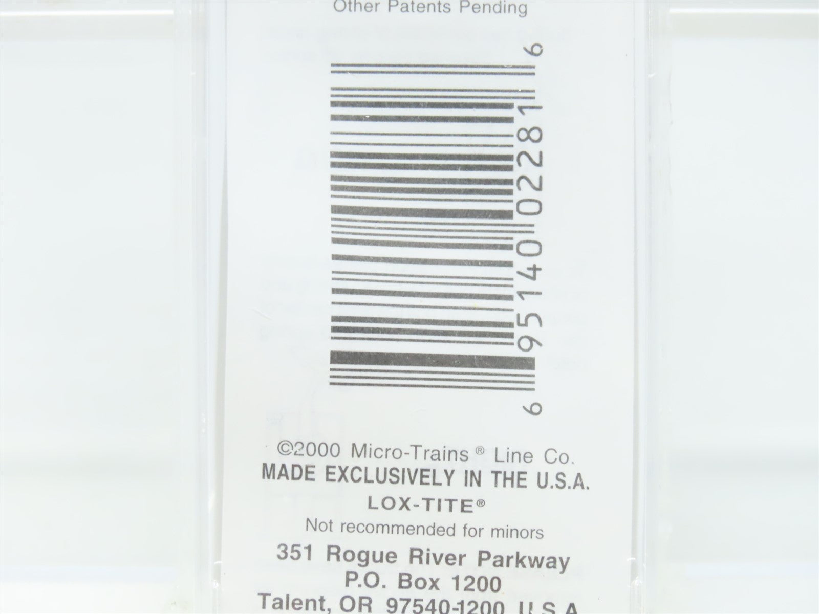 Z Scale Micro-Trains MTL 13910-2 CP Canadian Pacific Boxcar #19442-Sealed