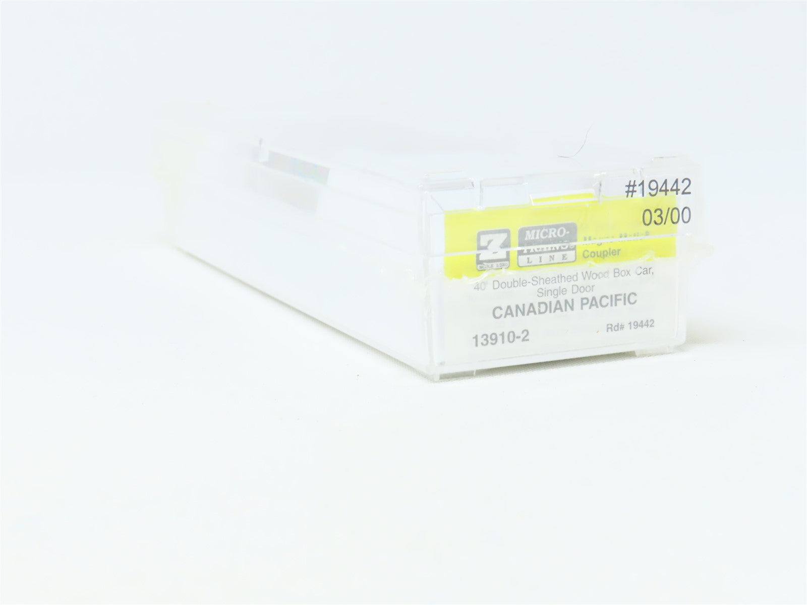 Z Scale Micro-Trains MTL 13910-2 CP Canadian Pacific Boxcar #19442-Sealed
