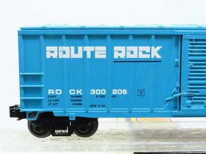 O Gauge 3-Rail MTH Rail King 30-74032 ROCK Route Rock Box Car #300206