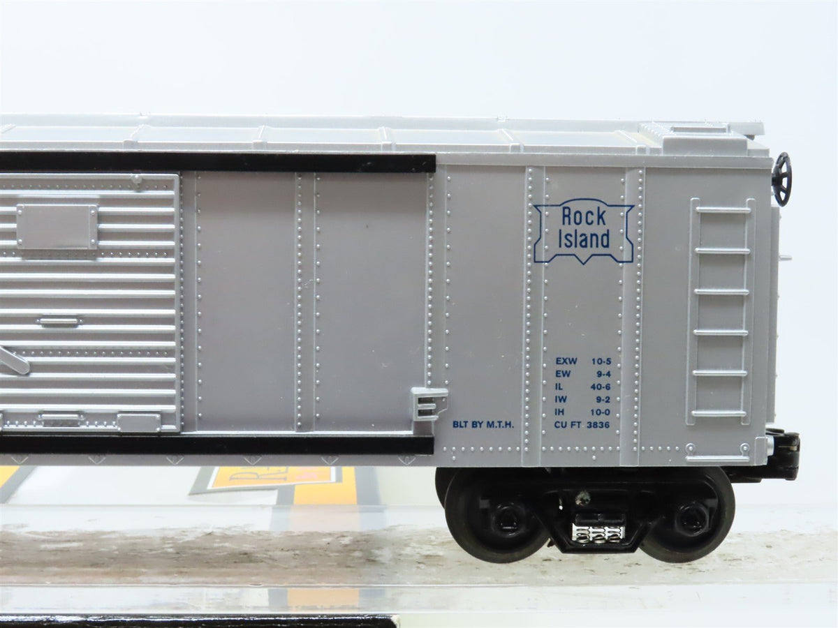 O Gauge 3-Rail MTH Rail King 30-7486 RI &quot;Route Of The Rockets&quot; Box Car #64642001