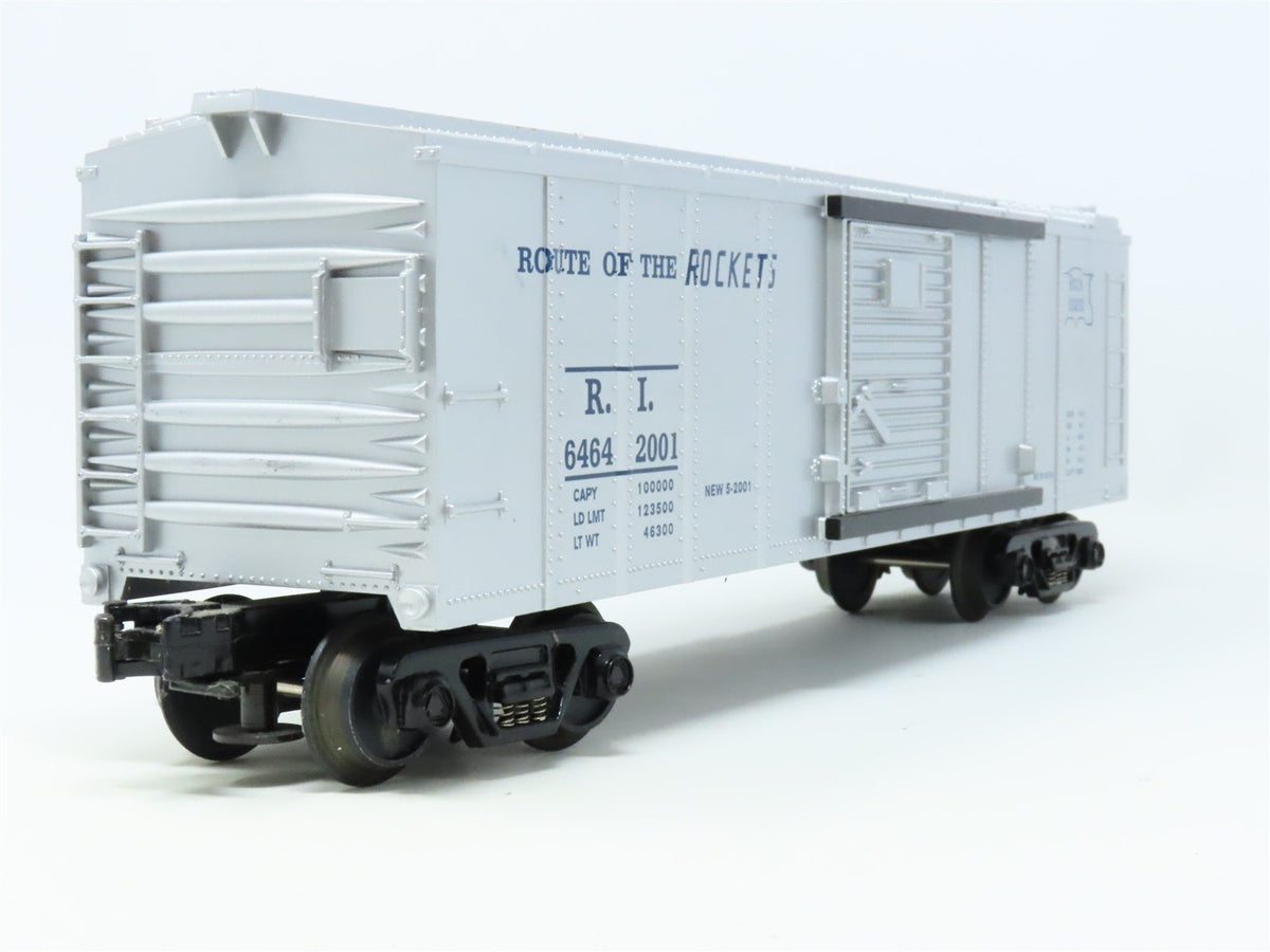 O Gauge 3-Rail MTH Rail King 30-7486 RI &quot;Route Of The Rockets&quot; Box Car #64642001