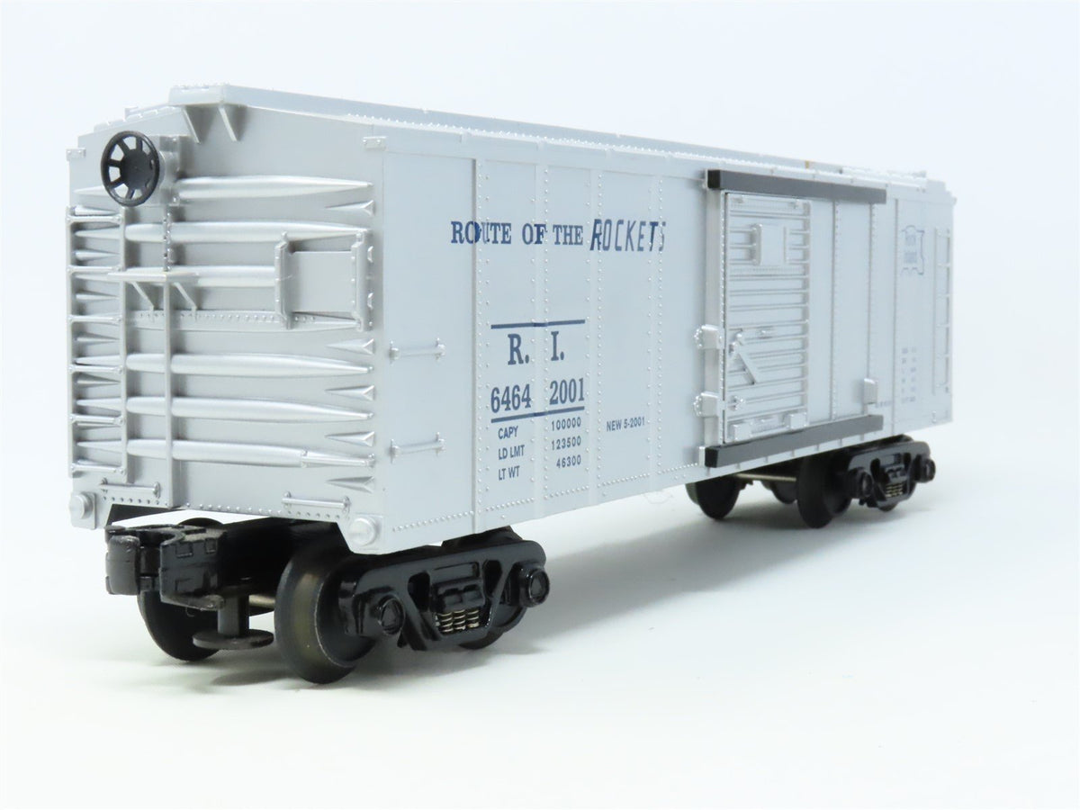 O Gauge 3-Rail MTH Rail King 30-7486 RI &quot;Route Of The Rockets&quot; Box Car #64642001