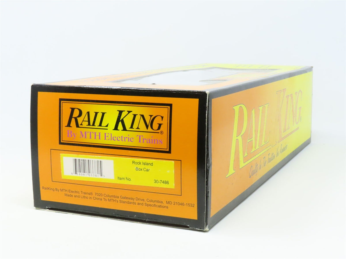 O Gauge 3-Rail MTH Rail King 30-7486 RI &quot;Route Of The Rockets&quot; Box Car #64642001