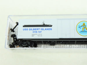 N Micro-Trains MTL #03800406 Navy Series #6 USS Gilbert Islands 50' Box Car