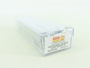 N Micro-Trains MTL #03800406 Navy Series #6 USS Gilbert Islands 50' Box Car