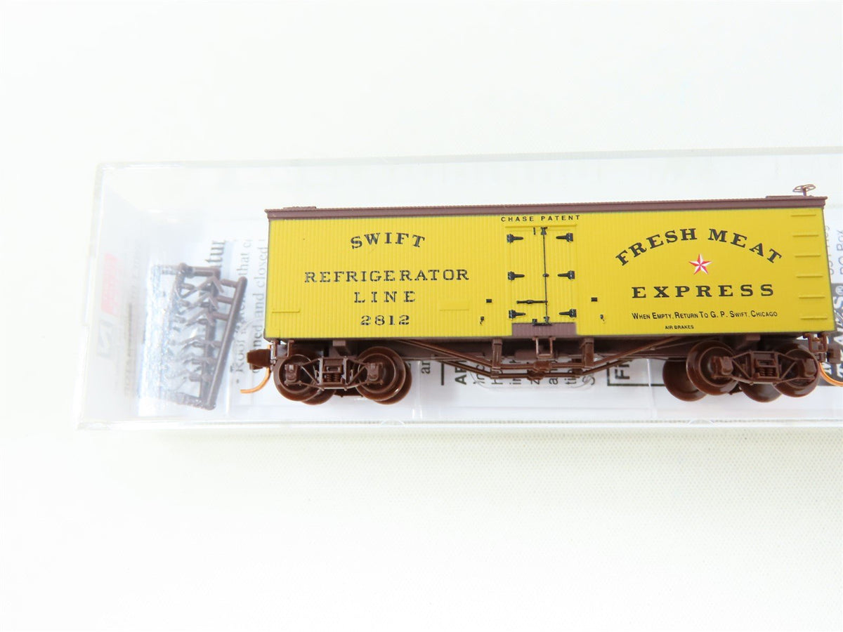 N Scale Micro-Trains MTL #05800010 Swift Refrigerator Line 36&#39; Wood Reefer #2812