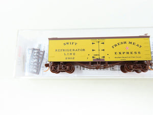 N Scale Micro-Trains MTL #05800010 Swift Refrigerator Line 36' Wood Reefer #2812
