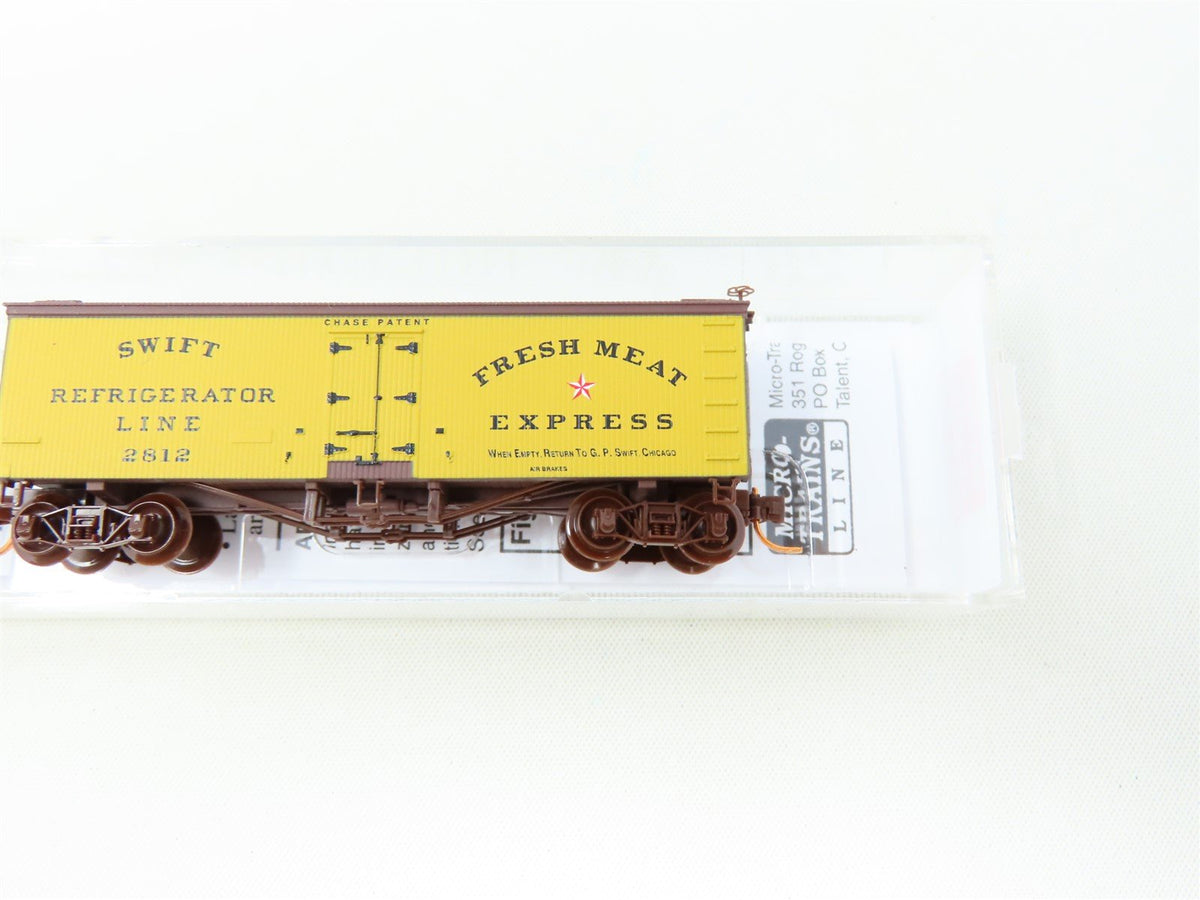 N Scale Micro-Trains MTL #05800010 Swift Refrigerator Line 36&#39; Wood Reefer #2812