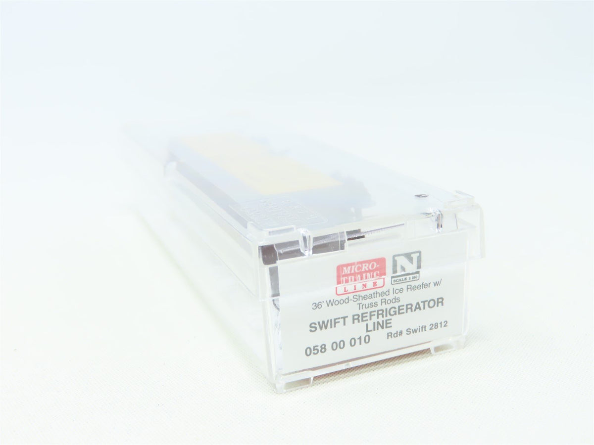 N Scale Micro-Trains MTL #05800010 Swift Refrigerator Line 36&#39; Wood Reefer #2812