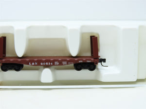 Z Scale Micro-Trains MTL Kadee 14603-2 L&N Louisville & Nashville Flat Car 20514