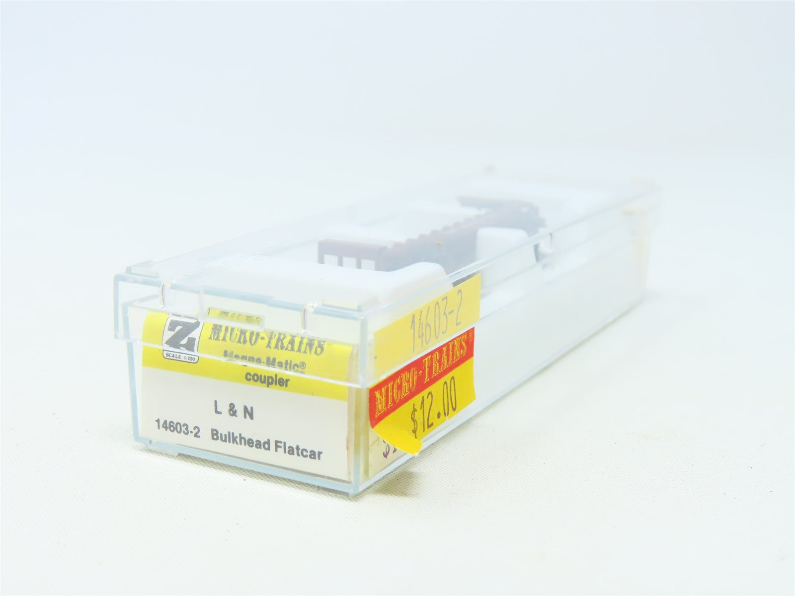 Z Scale Micro-Trains MTL Kadee 14603-2 L&N Louisville & Nashville Flat Car 20514