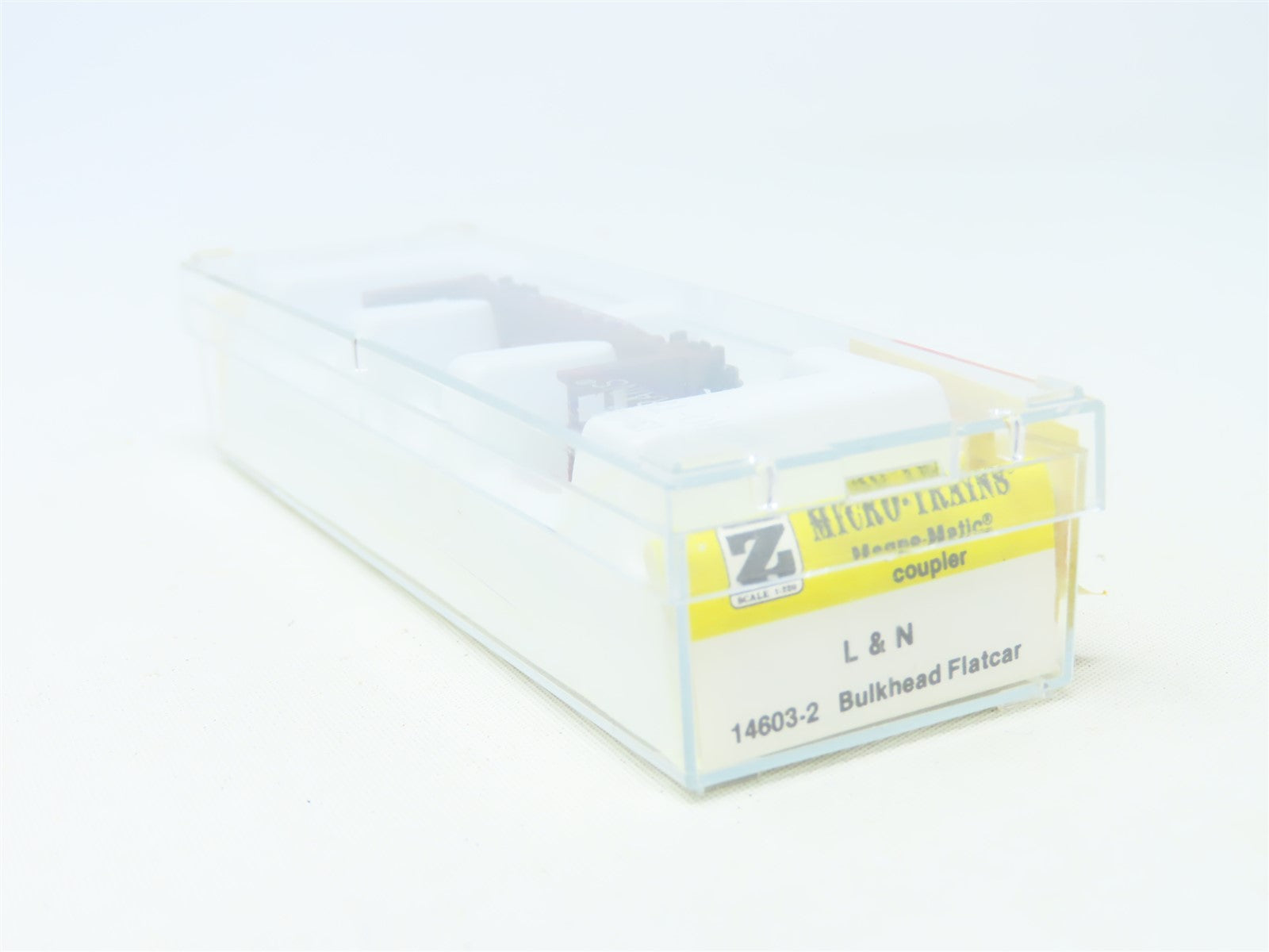 Z Scale Micro-Trains MTL Kadee 14603-2 L&N Louisville & Nashville Flat Car 20514