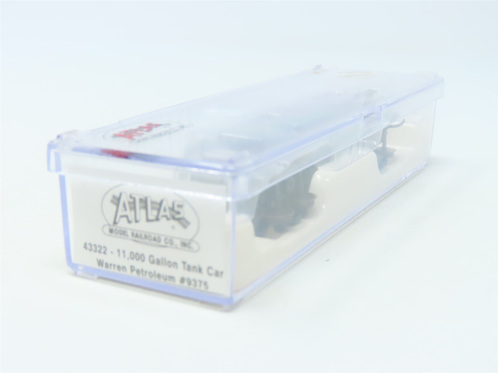 N Scale Atlas #43322 WRNX Warren Petroleum 11K Gallon Single Dome Tank Car #9375