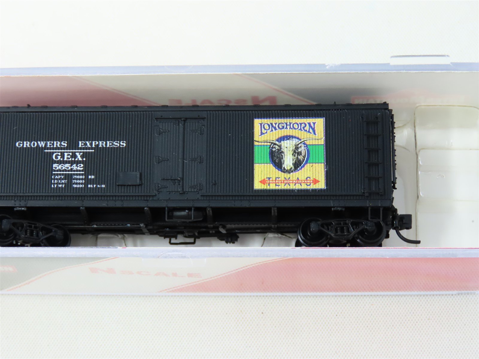 N InterMountain/YesterYear #YYM31014 Special Run #14 GEX Longhorn Reefer #56542