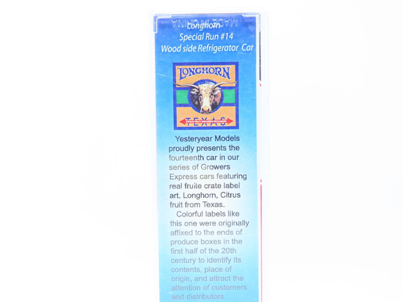 N InterMountain/YesterYear #YYM31014 Special Run #14 GEX Longhorn Reefer #56542